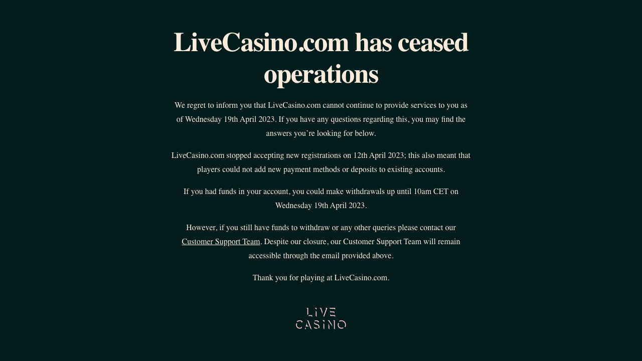 Live Casino